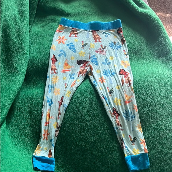 B19. Little Sleepies Disney Moana Bamboo PJ Pants - Picture 1 of 4
